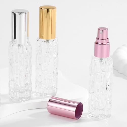 IVICOO Refillable Travel Perfume Atomizer Bottle - 10ml Fine Mist Cologne Sprayer