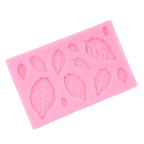 Rose Leaf Silicone Fondant Mold for Cake Decorating & Crafts