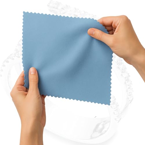 Howsehold Silver Polishing Cloths - Pack of 2 for Jewelry & Metal Care