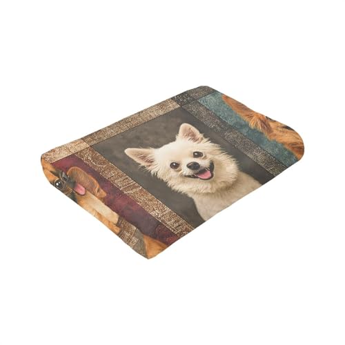 Super Soft Flannel Chihuahua Throw Blanket - Cozy & Warm 50"x40"