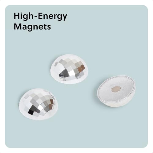 Disco Ball Magnets Set of 3 - Fun Locker & Fridge Decor