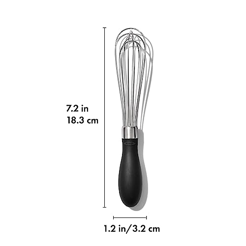 OXO Good Grips Mini Whisk 7.25-Inch (Pack of 2) - Stainless Steel