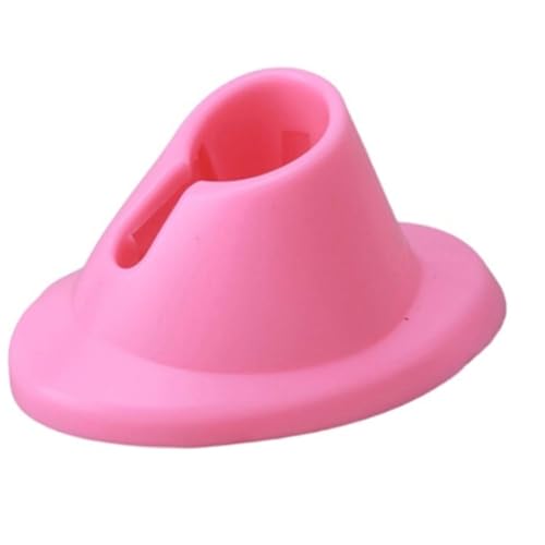 Jizlan Anti-Spill Nail Polish Bottle Holder - Soft Rubber Manicure Stand