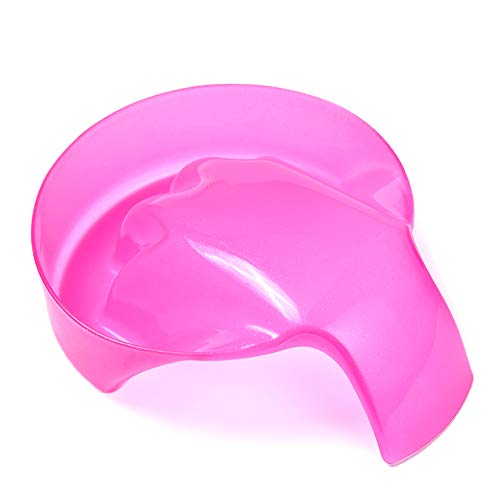 Nail Art Soak Off Bowl for Gel Polish and Acrylic Removal Red