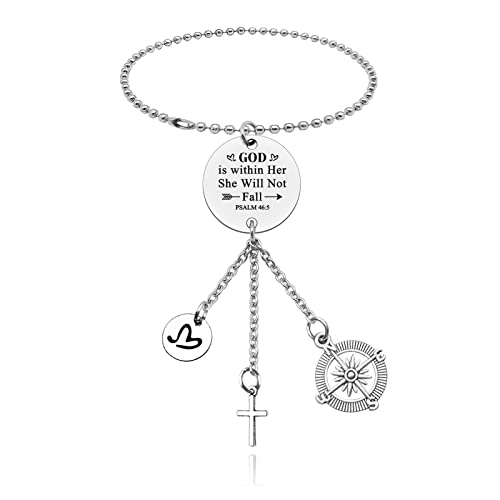 Inspirational Rear View Mirror Hanging Ornament for Women