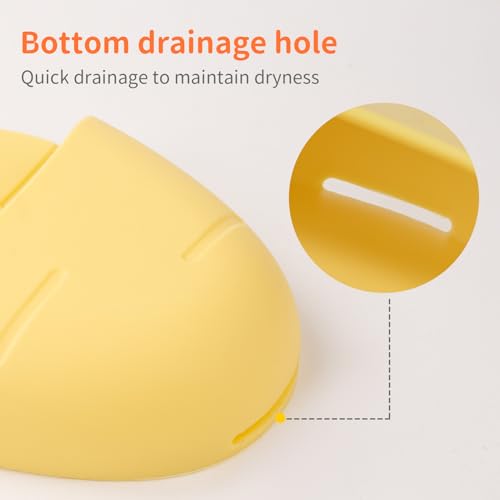 Cute Carrot Wall-Mounted Toothbrush Holder - LOYATRO Silicone Organizer