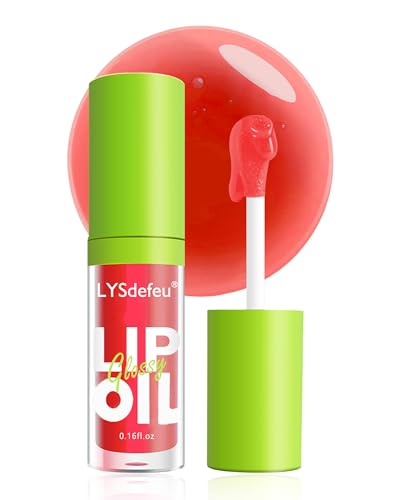 LYSdefeu Hydrating Lip Oil Tint - Moisturizing Non-Sticky Glossy Lip Care