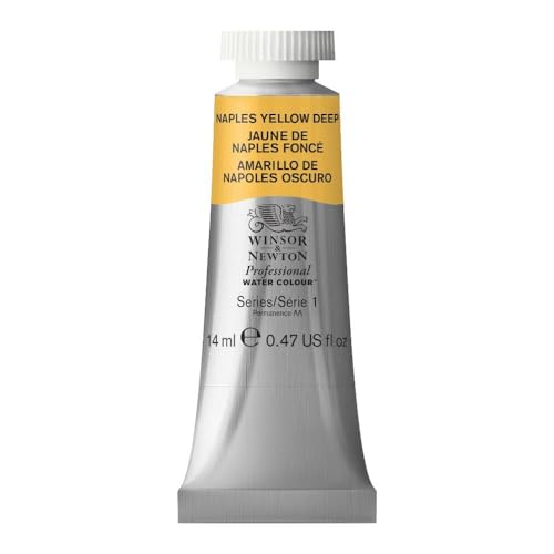 Winsor & Newton Professional Watercolor Paint, 14ml Tube - Naples Yellow Deep