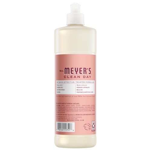 Mrs. Meyer's Clean Day Peony Dish Soap - Grease-Cutting Formula