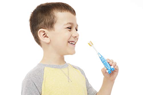 Ooak Kids Toothbrush Tapered V++Max Bristles Blue 2 Count