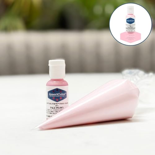 AmeriColor Pale Peony Soft Gel Paste Food Color, 0.75 oz