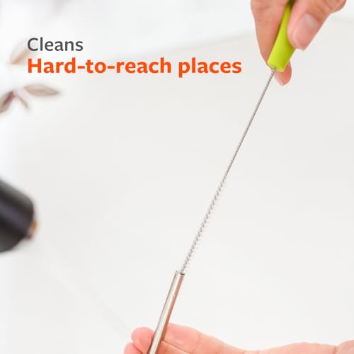 Full Circle All-in-One Bottle Cleaning Multitool - Green, 4-Piece Set
