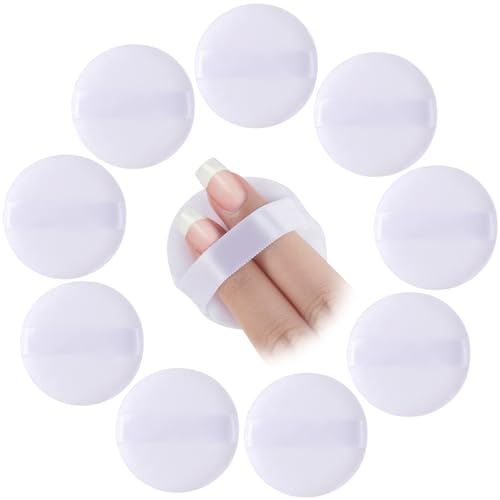 Mxxipp Soft Microfiber Makeup Powder Puffs 10-Pack