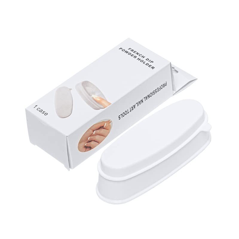 Armear Nail Dipping Powder Tray French Manicure Mold Tool