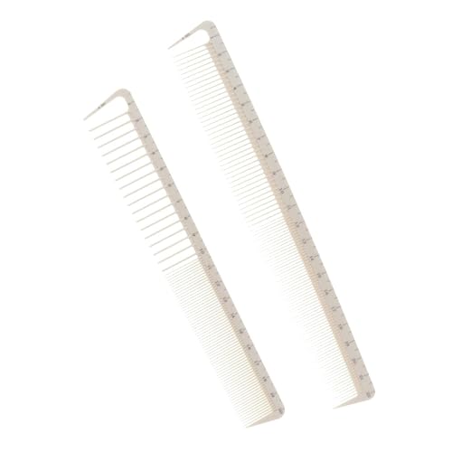 Professional Hair Cutting Combs Set - 2 Pcs Salon Styling Combs