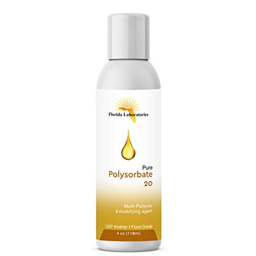 Polysorbate 20 Food Grade 4 oz Bottle - Kosher Certified