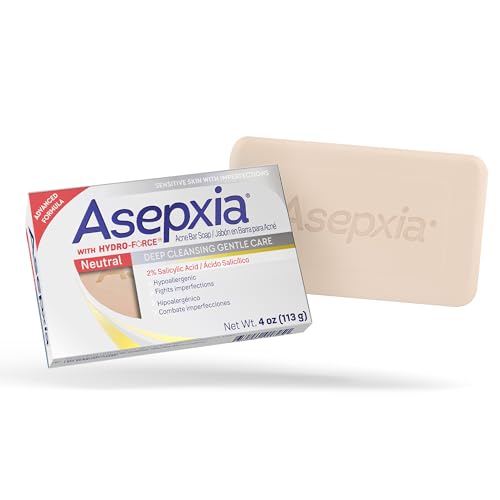 Asepxia Salicylic Acid Acne Treatment Bar Soap 4 oz