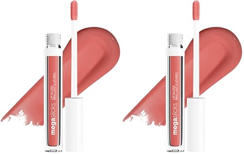 wet n wild MegaSlicks Tinted Lip Gloss Ultra-Glossy 2-Pack - Attitude Check