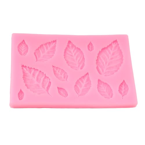 Rose Leaf Silicone Fondant Mold for Cake Decorating & Crafts