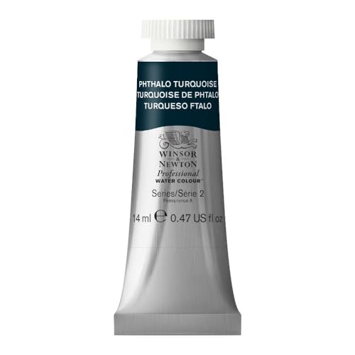 Winsor & Newton Professional Watercolor 14ml Tube - Phthalo Turquoise