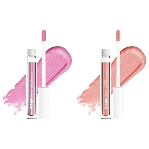 wet n wild Mega Slicks Lip Gloss Bundle - Sinless & Cherish High Shine