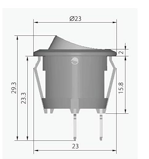 2-Pack Power Switch for Hoover Windtunnel Vacuum Cleaners