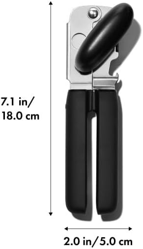 OXO Good Grips Can Opener - Soft-Handled Design for Effortless Opening | Durable & Easy to Use