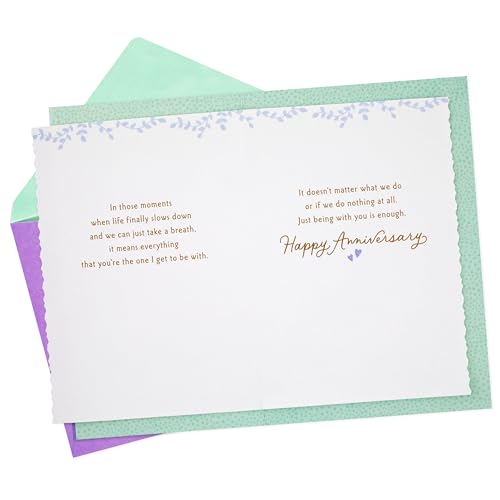 Hallmark Anniversary Card - Next to You Is My Happy Place