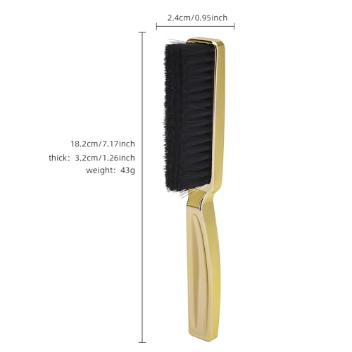 BARBERTOP Golden Barber Clipper and Trimmer Blade Cleaning Brush