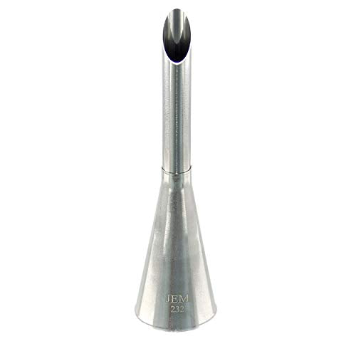 JEM Cupcake Filler Nozzle #232 - Stainless Steel Tube for Filling