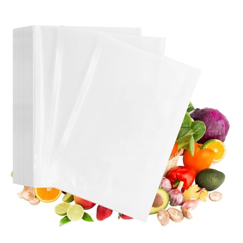 Commercial Grade Vacuum Sealer Bags - 100 Pre-Cut 4" x 6"