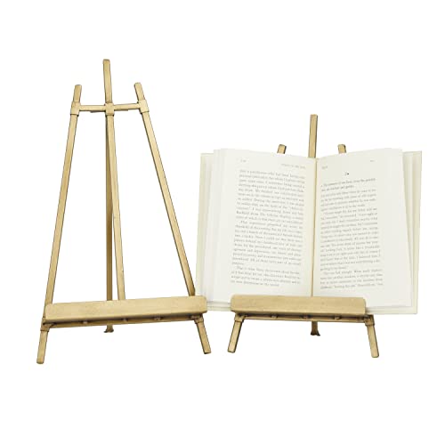 Deco 79 Easel, 13", 11"H, Gold 2