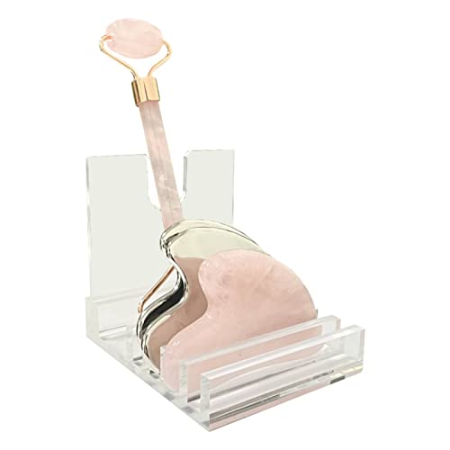 YeeBeny Gua Sha and Facial Roller Holder - Durable Acrylic Organizer