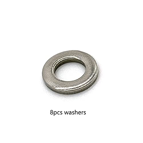 304 Stainless Steel Headboard and Footboard Bolt Kit - 4 Inch Hardware Set