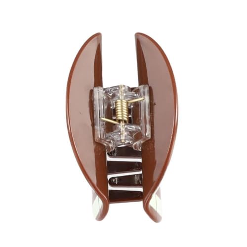 Rugby Ball Hair Claw Clip Brown Sports Hair Accessory for Women
