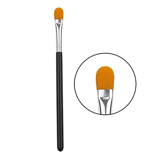 JEZTDKLE Extra Flat Round Eyebrow Concealer Brush (E32)