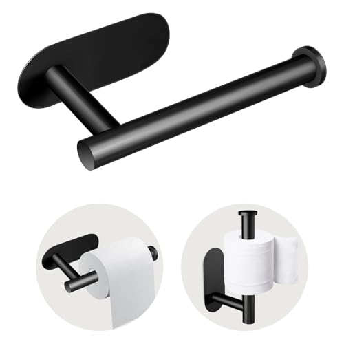 Toilet Paper Holder, Self Adhesive Holder Wall Mount