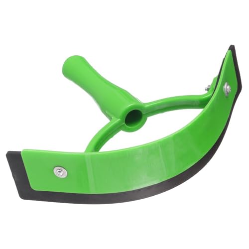 Tough 1 Polymar Sweat Scraper - 11" Horse Grooming Tool in Neon Green