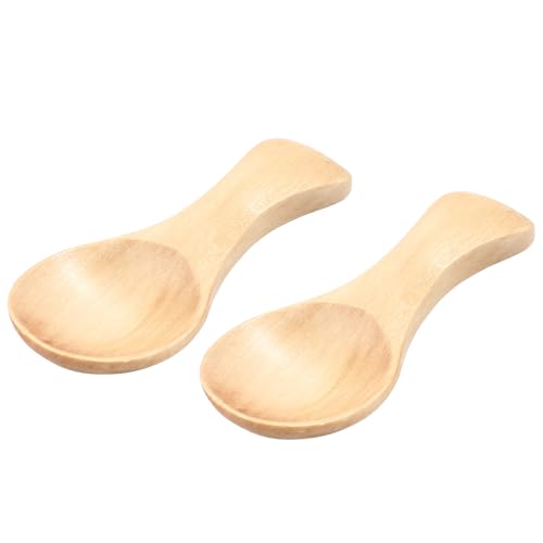 Mini Wooden Spoons - 2 Pack, Versatile Kitchen Accessories