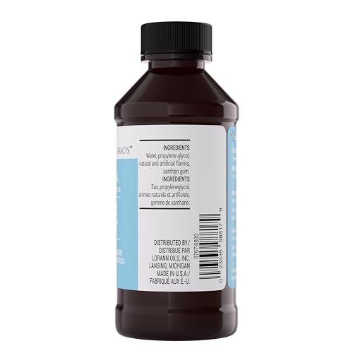 LorAnn Oils Vanilla Bakery Emulsion - No Added Color, 4 Fl Oz