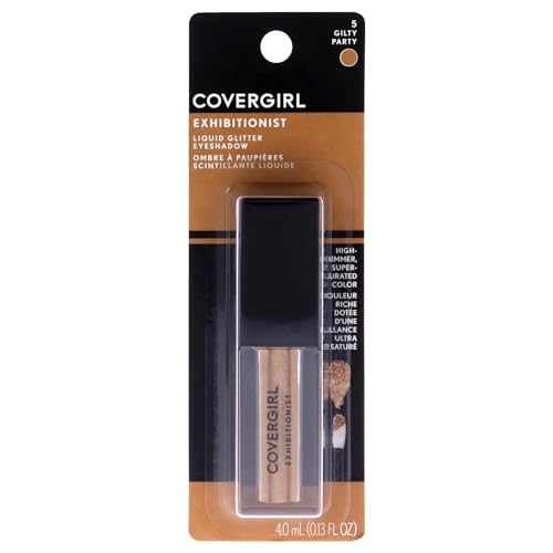 Covergirl Exhibitionist Liquid Glitter Eyeshadow - Gilty Party 0.13 oz