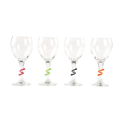Nite Ize 3-Inch Reusable Rubber Twist Ties - 4-Pack (Colors May Vary)