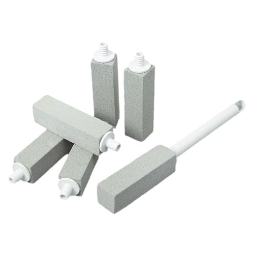 Fovcos Pumice Stone for Toilet & Tile Cleaning with Handle, 6-Pack