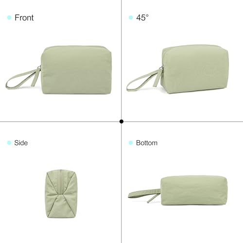 MUHUASHI Mini Waterproof Makeup Bag & Toiletry Organizer Clutch