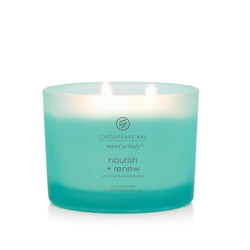 Chesapeake Bay Candle 11oz Nourish + Renew Candle - Coconut & Sandalwood (Pack of 4)