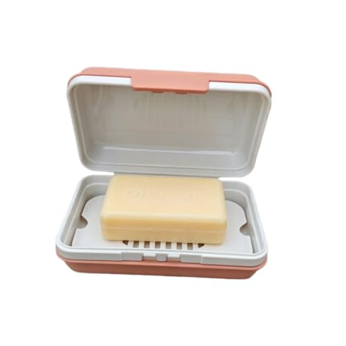 Travel Soap Box Set - 2 Leakproof Containers with Drainage Tray