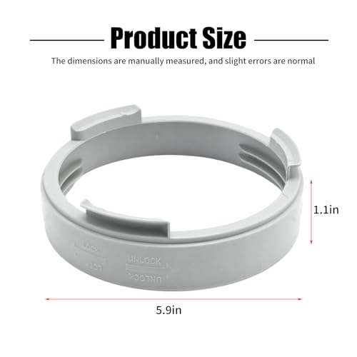 Portable Air Conditioner Hose Connector - 5.9 Inch Universal AC Extension