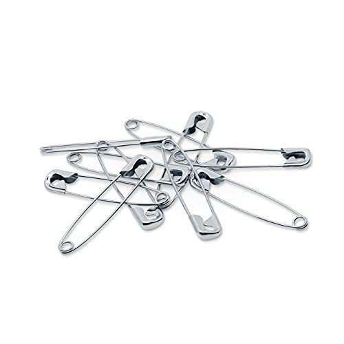 Dritz Size 3 Safety Pins (2-Inch) - Rust Resistant Nickel-Plated, 150-Count