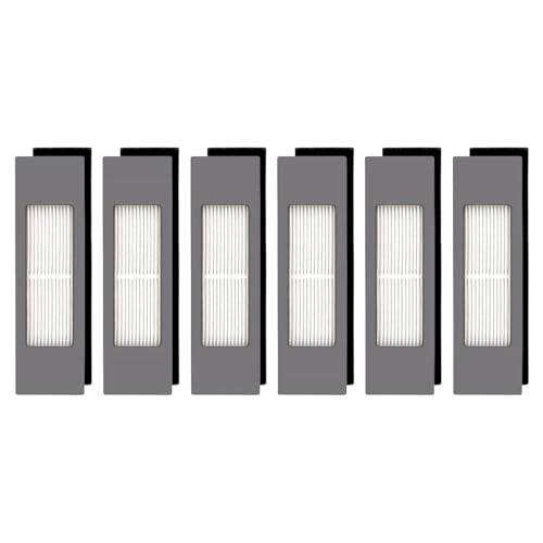6-Pack HEPA Filters for ECOVACS DEEBOT Robot Vacuums