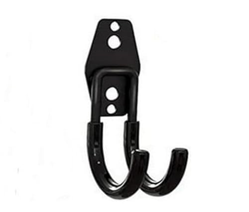Zoele Black Wall Mounting High Velocity Floor Fan Bracket, Industrial Grade